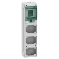 Табло KAEDRA за 3 контакта  Kaedra for socket mini 3 openings 65x85