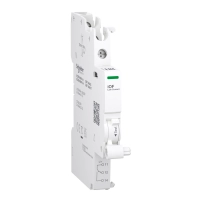 Спомагателен контакт, Acti9 A9A, iOF, 1 C/O, 2mA - 100mA, 24VAC - 250VAC, 24VDC - 220VDC, горна връзка