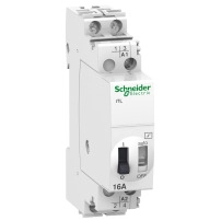 SCHNEIDER ELECTRIC Импулсно реле iTL - 2P, 2NO, 16A, 130VAC 50/60Hz - 48VDC
