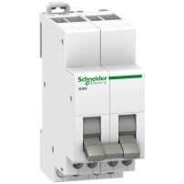 SCHNEIDER ELECTRIC Changeover switch iSSW, 2C/O, 20A, 250V AC, 3 positions
