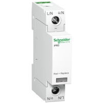 SCHNEIDER ELECTRIC Modular surge arrester iPRD65r, 1P, 350V, with remote transfert