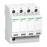 SCHNEIDER ELECTRIC iPRD65r Modular surge arrester - 4P, 350V, 65kA, with remote transfert