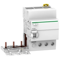 SCHNEIDER ELECTRIC Earth leakage add-on block Vigi iC60 - 3P, 40A, 30mA, AC type