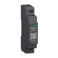 SCHNEIDER ELECTRIC Регулируемо захранване, 100-240V AC, 24V, 0.4A, еднофазно, модулно