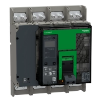 Прекъсвач, ComPacT NS630bH, 70kA при 415VAC, 4P, фиксиран, ръчно управление, MicroLogic 5.0A контролен блок, 630A