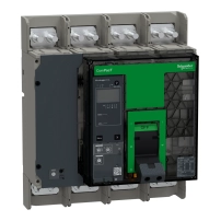 Прекъсвач, ComPacT NS1000H, 70kA при 415VAC, 4P, фиксиран, ръчно управление, MicroLogic 2.0A контролен блок, 1000A