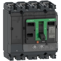 Автоматичен прекъсвач NSX100B 25kA AC 4P4D 50A TMD