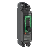 Автоматичен прекъсвач, ComPacT NSX100F AC/DC, 18kA/240VAC, 1 полюс, TMD изключвателно устройство 50A