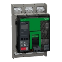 Прекъсвач, ComPacT NS1250N, 50kA при 415VAC, 3P, фиксиран, ръчно управление, MicroLogic 5.0E контролен блок, 1250A