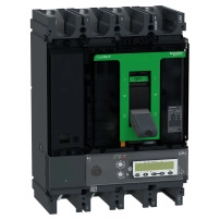 Автоматичен прекъсвач, ComPacT NSX400HB1, 75kA/690VAC, 4 полюса, MicroLogic 6.3E изключвателно устройство 400A