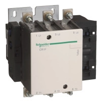 SCHNEIDER ELECTRIC Contactor TeSys F,3P(3NO),AC-3 <=440V 265A,220-230V DC coil