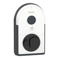 Зарядна станция, EVlink Pro AC/AC , 22kW, 32A, 3P+N, T2S/TE изходен контакт, RDC-DD 6mA, MID meter