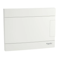 МОДУЛНО ТАБЛО ВГРАДЕН М-Ж 8мод., бяла врата Easy9 EU Flush 1R 8M white door 2 TB