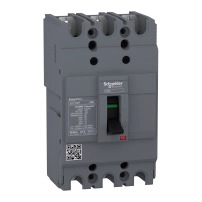 Автоматичен прекъсвач EasyPact EZC100H - TMD - 75 A - 3 полюса 3d