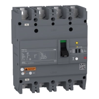 SCHNEIDER ELECTRIC Автом. прекъсвач Easypact EZCV250N - TMD, 250A, 4P 4d