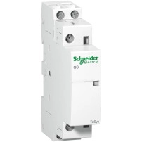 SCHNEIDER ELECTRIC Контактор TeSys GC, AC-7a, 25A, 2NO, 24VAC