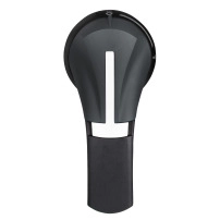 SCHNEIDER ELECTRIC External rotary handle, black handle, right side mounting, 2 positions I-O, IP55, for GS 100-400A