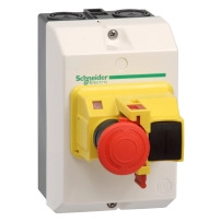 SCHNEIDER ELECTRIC Кутия, за мот. защити GV2ME, IP55, със стоп гъба, GV2MCK04