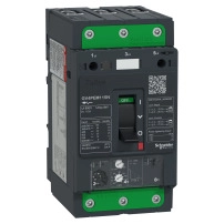 SCHNEIDER ELECTRIC Термомагнитна моторна защита TeSys GV4, 115A, 3P, Everlink