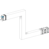 Zed, Canalis KSA630, алуминий, 630A, all sides made to measure, upward/downward, 3L+N+PE, бял RAL9001