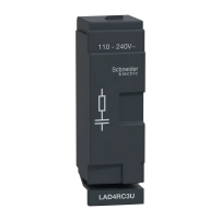 SCHNEIDER ELECTRIC Suppressor D40A to D65A RC 110-240V