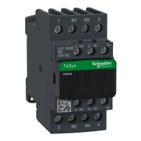 Контактор TeSys D - 4P(2 NO + 2 NC) - AC-1 - <= 440 V 40 A - 24 V DC, бобина