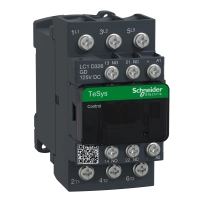 Контактор TeSys D - 3P(3 NO) - AC-3 - <= 440 V 32 A - 125 V DC, бобина