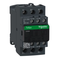 Контактор TeSys 3P CTR 32A AC3 15KW 1NO1NC48VDC LC