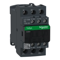 Контактор TeSys D - 3P(3 NO) - AC3-<= 440 V 38 A - 110 V DC стандарт, бобина