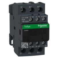 TeSys D контактор - 3P - <= 440 V - 38 A AC-3 - 100...250 V AC/DC бобина