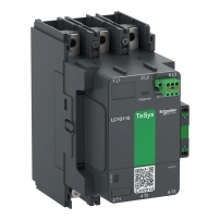 SCHNEIDER ELECTRIC Високомощен контактор, TeSys Giga, 3 полюса (3NO), AC-3 <=440V 150A, стандартна версия, 48…130V широколентова AC/DC намотка