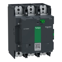 SCHNEIDER ELECTRIC Високомощен контактор, TeSys Giga 800, 4 полюса (4NO), AC-1 <=440V 1050A, стандартна версия, 48…130V широколентова AC/DC намотка