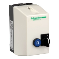 TeSys LE - enclosed DOL starter - 9 A - 24 V AC coil - selector 3 pos + reset