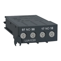 SCHNEIDER ELECTRIC Signalling auxiliary contact, TeSys Ultra, 2NO