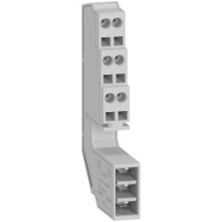 3 wires terminal block, Masterpact MTZ1, drawout, spare part, 1 part