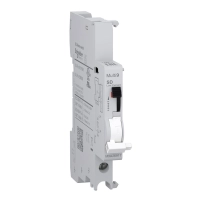 Спомагателен контакт, Multi9 M9A, SD, 1 C/O, 2mA - 100mA, 24VAC - 250VAC, 24VDC - 220VDC, долна връзка