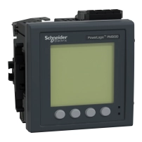 SCHNEIDER ELECTRIC Електромер PowerLogic PM5650, 2 ethernet, до 63-ти хармоник, 1,1MB, 4DI/2DO 52 аларми