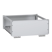 Шинен отсек горен, PanelSeT SFN, за ел. табло В300хШ800хД800mm, IP55
