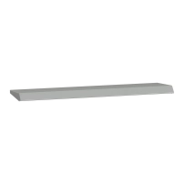 SCHNEIDER ELECTRIC Enclosure canopy PanelSet WM, W800xD250, RAL7035, fixings supplied