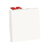SCHNEIDER ELECTRIC Кръстат ключ-2мод.,Бял  Intermediate switch 10A 2modules