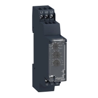 SCHNEIDER ELECTRIC 3-phase control relay, 5A, 1CO, 208..480V AC