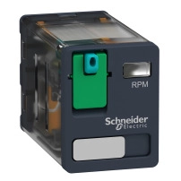 SCHNEIDER ELECTRIC Plug-in Relay15A, 2 CO, 24V DC, HS код:85364190, COO:CN, 0.04kg /PO:40406829/