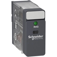 SCHNEIDER ELECTRIC Interface plug in relay, 10A, 1CO, with LED, 24V DC