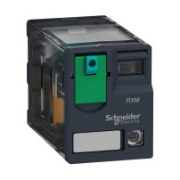 Miniature relay 6A 4CO lock LED 125V DC
