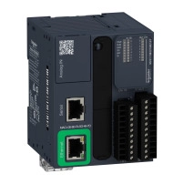 SCHNEIDER ELECTRIC Logic controller M221 - 16 IO, transistor, PNP, Ethernet