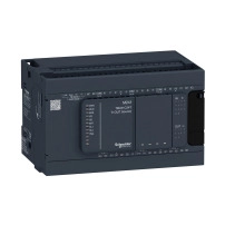SCHNEIDER ELECTRIC Logic controller, Modicon M241 - 24 IO transistor PNP