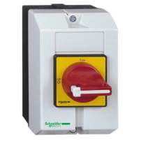 SCHNEIDER ELECTRIC Enclosed switch disconnector, TeSys Control, for ON/emergency stop, 16A, IP65