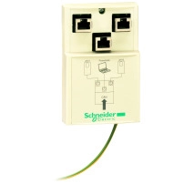 SCHNEIDER ELECTRIC Комун. цокъл за CANOPEN MODBUS - 2x RJ45 and 1x RJ45