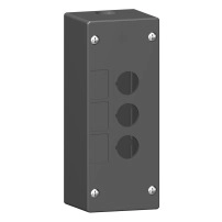 SCHNEIDER ELECTRIC Кутия за управление черна 3 отвора
