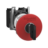 SCHNEIDER ELECTRIC Бутон с ключ EMERGENCY STOP 1NO+1NC